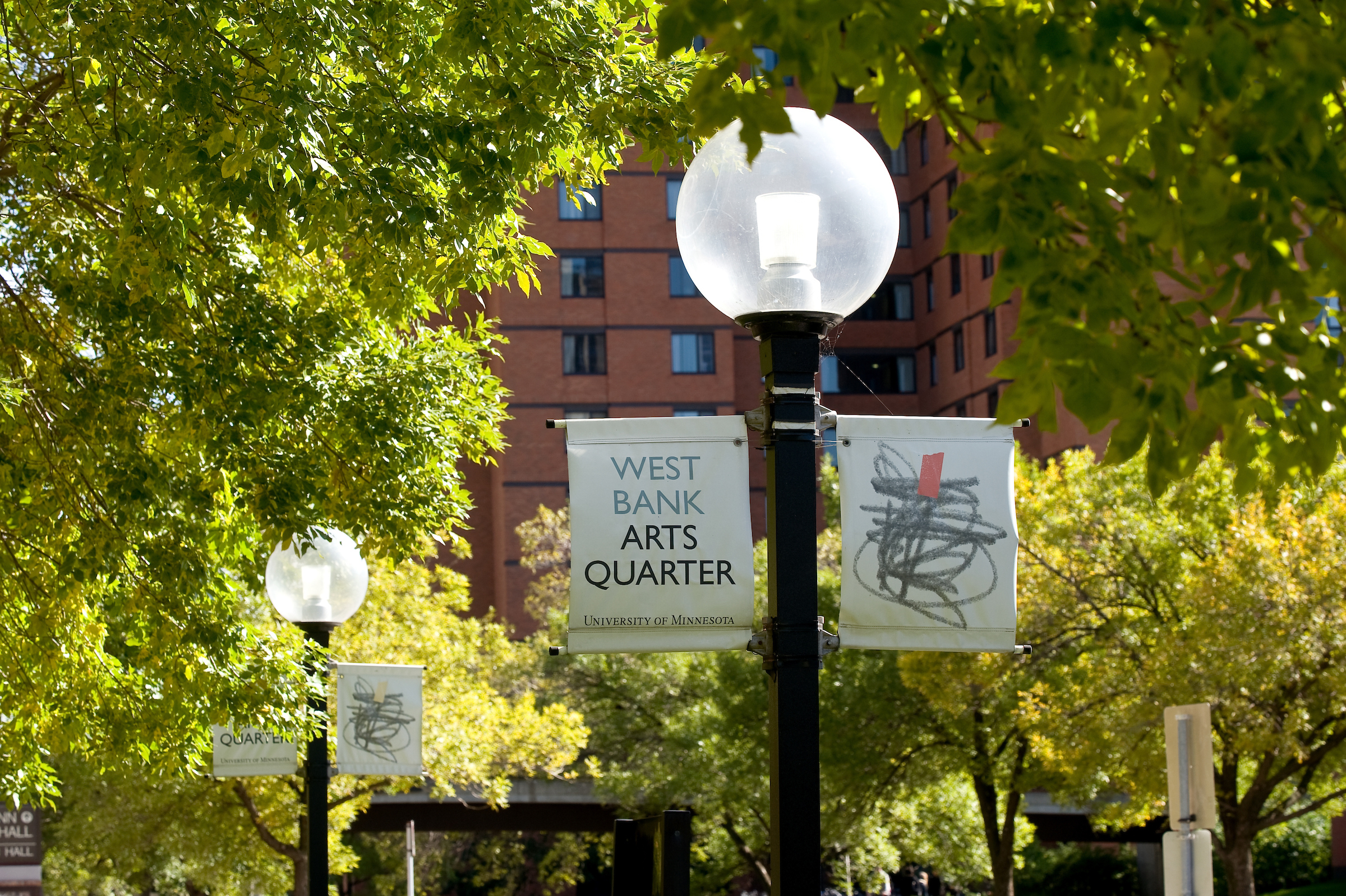 West Bank Arts banners