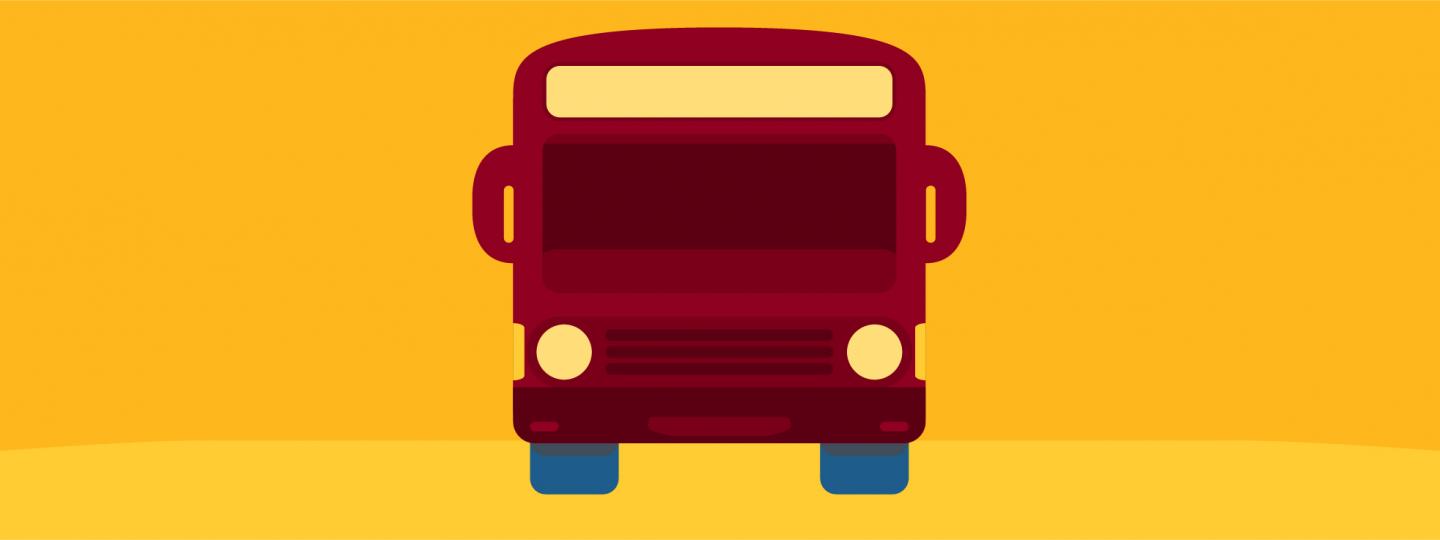 Graphic of a bus