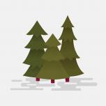 Environment House LLC - icon of a stand of three pine trees