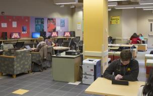 Middlebrook Tech Lounge Interior