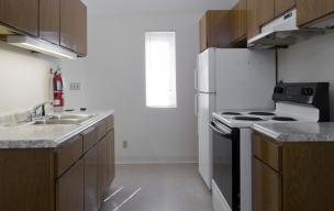 West Bank Townhomes Kitchen